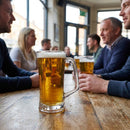 Beer Mugs – 512ml – Durable Glass | 12 Pack | Commercial Use – Indoor/Outdoor