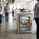 Glass Door Undercounter Fridge – 141L Capacity – Robust Design – Commercial & Hospitality Use