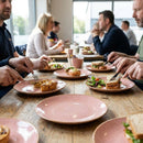 Coupe Plates – 6.5" – Porcelain | 6 Plates per Pack | Commercial – Indoor