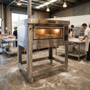 Pizza Oven Stand – Black – Sturdy Steel | 20mm Thickness | 100kg Load Capacity | Commercial – Outdoor