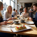 Rectangular Plates – 145 x 300mm Indigo Blue – Super Vitrified Ceramic – Restaurant & Catering