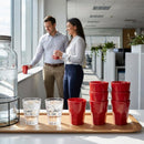 Melamine Plastic Tumblers – 290ml Red – Virtually Unbreakable – Kids & Commercial Use
