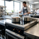 Induction Hob – Twin Zone – Toughened Ceramic Top – Commercial Kitchen & Catering
