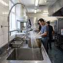 Pre Rinse Spray – Chrome – Durable Metal | 1.2mm Thickness | High Pressure – Commercial Kitchen