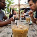 Biodegradable Paper Straws – Black & White Stripes – Commercial Quality Paper – Eco-Friendly Single Use