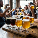 Belgian Beer Taster Glasses – 140ml/5oz – Rounded Bowl, Chip-Resistant Rim – Commercial & Home Bar