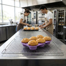 Silicone Muffin Pan – Purple – Flexible Silicone | 6 Holes – Domestic Use