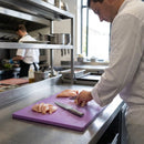 Antibacterial Chopping Board – 450x300x10mm Purple – Low Density Polyethylene – Commercial Kitchen