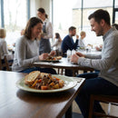 Steelite Bead Sage Plates – 255mm – Durable Stoneware | 6mm Thickness | Commercial Grade – Indoor