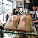 Compostable Kraft Panini Bags – 500 Pack – Eco-Friendly Paper – Commercial & Food Service