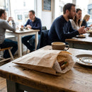 Compostable Kraft Sandwich Bags – 1000 Pack – Recycled Paper – Food-to-Go & Catering