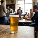 Perfect Pint Glasses – 560ml – Toughened Glass – Commercial & Home Bar Use (24 Pack)