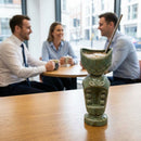 Ceramic Tiki Mug – 650ml – Jungle Green | Durable Ceramic | Ideal for Indoor/Outdoor Use