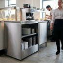 Ambient Pedestal Without Doors – Slimline Cupboard – Quick Access Storage – Commercial Kitchen