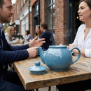 Replacement Teapot Lids – Java Blue – Ceramic, 443ml – Commercial Beverage Service