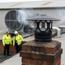 Chimney Cap – Black – Durable Metal | Weather Resistant | Industrial Grade – Outdoor
