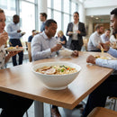 Noodle Bowls – 37.8oz – White | Durable Porcelain | 6 Pack – Commercial