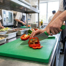 Chef Knife – 25cm Green – Stainless Steel | 2.5mm Thickness | Commercial Grade – Kitchen Use