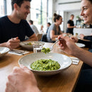 Rimmed Coupe Bowls – 200mm Lichen – Unique Design, Spill-Resistant – Restaurant & Home Tableware