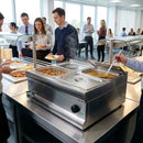 Bain Marie Food Warmer – Countertop – Professional Stainless Steel – Commercial Kitchen