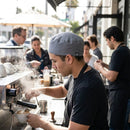 Chef Beanie – Grey – Cool Vent Fabric | Lightweight | Commercial – Indoor/Outdoor