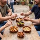 Terracotta Tapas Dishes – 100mm – Durable Ceramic | 24 Pack – Indoor/Outdoor