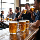 Dimple Panelled Tankards – 290ml – Durable Plastic | 36 Pack – Commercial Use