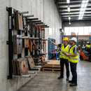 Charged Plate Storage – 12 Heavy Weight – Steel | 3mm Thickness | 500kg Load Capacity | Industrial – Warehouse