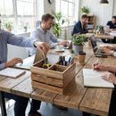 Table Organiser – 210x160x150mm – Acacia Wood | Durable | Indoor Use