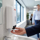 Liquid Soap & Hand Sanitiser Dispenser – 1Ltr – Controlled Dosage – Commercial & Public Washrooms