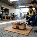 Heat Mat for Konro Grill – Medium Wide – Durable Material | 5mm Thickness | High Heat Resistance – Outdoor