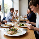 Winged Plates – 280mm White – Durable Porcelain – Restaurant & Catering Use