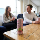 Sparkling Rhubarb & Apple Drinks – 250ml Can – Refreshing Beverage – Domestic
