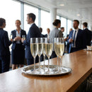 Crystal Champagne Flutes – 170ml – Lead-Free, Glasswasher Safe – Hospitality & Events