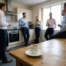 Espresso Saucers – 125mm – Porcelain | 6 Pack | Commercial – Indoor