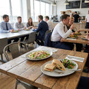 Oval Plates – 202x152mm – Durable Ceramic | 6mm Thickness | Commercial Grade – Indoor/Outdoor
