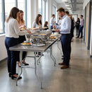 Stainless Steel Folding Work Table – 1220x610x780mm – Polished Finish – Indoor & Outdoor Use