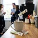 Compostable Fairtrade White Sugar Sticks – 1000 Pack – Plant-Based Paper – Eco-Friendly Catering