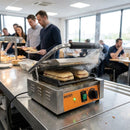 Flat Contact Grill – Large – Stainless Steel | 10mm Thickness | 2000W Power – Commercial Use