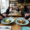 Deep Coupe Plates – 255mm Duck Egg Blue – Super Vitrified Ceramic – Restaurant & Pub Use