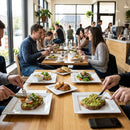 Small Square Plates – 175mm – Ceramic | 6 Pack | Commercial – Indoor