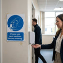 Hand Sanitiser Sign – A5 – Self-Adhesive | Indoor Use – Commercial