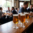 Beer Glasses – 350ml/12oz – Durable One-Piece Glass, Safedge Rim – Commercial & Bar Use