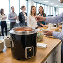 Heat and Hold Retro Soup Kettle – Black – 10.4L Capacity – Commercial Catering & Buffet