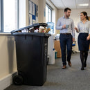Wheelie Bin – 120L Black – High-Density Polythene – General Waste Collection