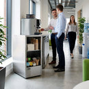 Ambient Pedestal Without Doors – Open-Top Storage Cabinet – Commercial Kitchen