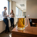 Nucleated Beer Mugs – 0.5 Pint/280ml – Glass | 6 Pack – Domestic | Indoor