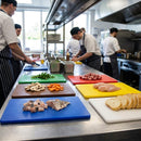 Low Density Chopping Board Set – 300x225x10mm – Polyethylene – Commercial Kitchen Safety