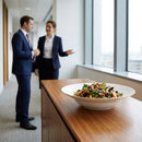 Diamond Bowls – Raised White 240mm – Elegant Porcelain – Hospitality & Dining
