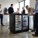 Beer Cooler – 208Ltr – Double Sliding Door | Commercial Grade – Indoor Use